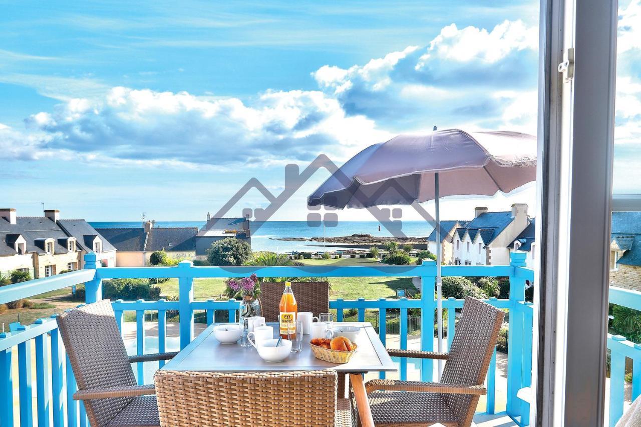 Au Guilvinec Seaside Retreat: Ocean Views, Pool & Garden Oasis Apartment Exterior photo